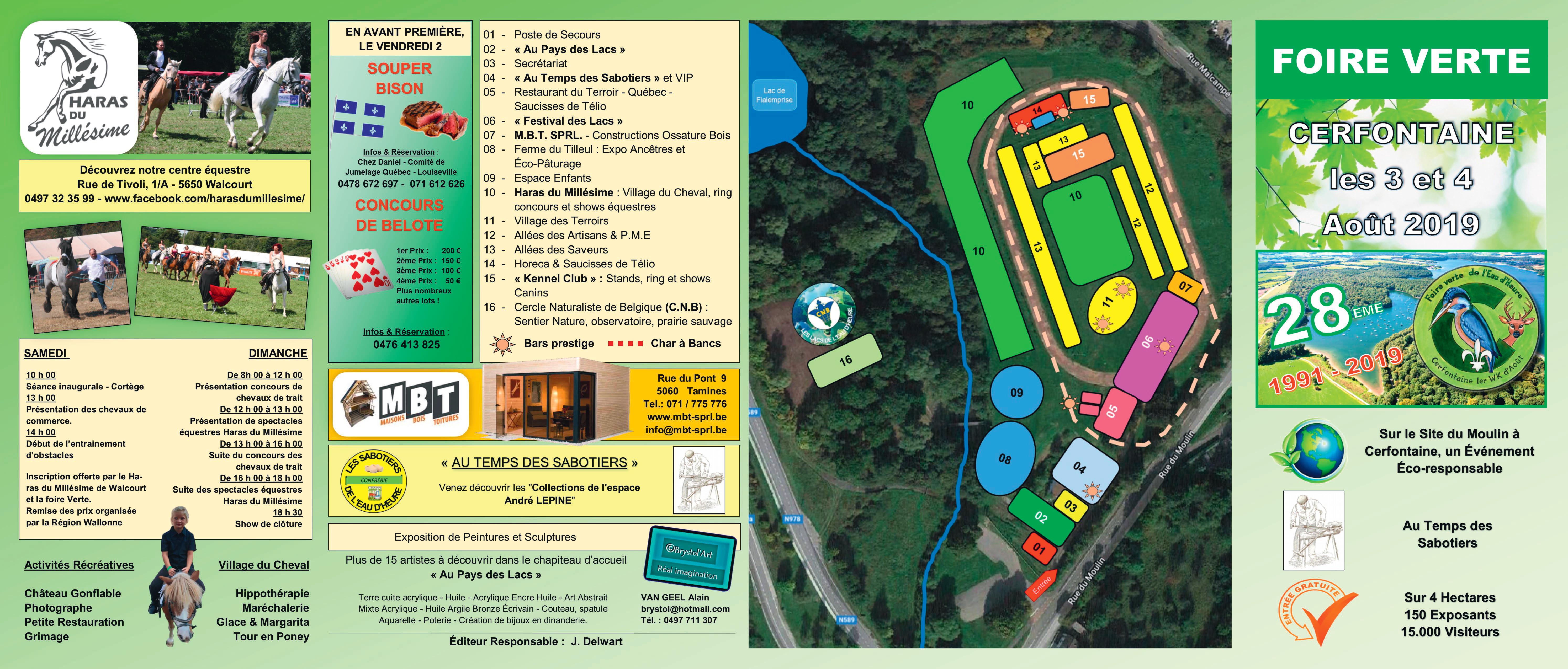 Programme 2019 Foire Verte – 1